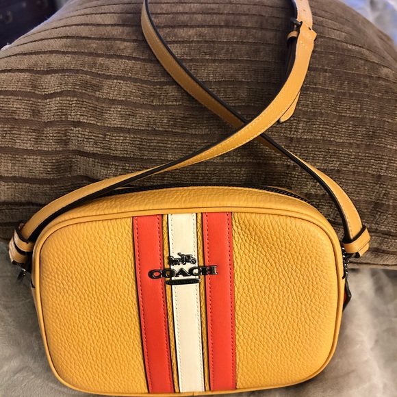 Coach Yellow and Red Crossbody Bag - Picture 3 of 3
